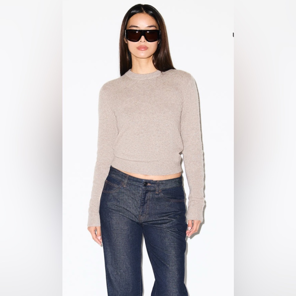 SKIMS Wool Cashmere Crewneck Sweater